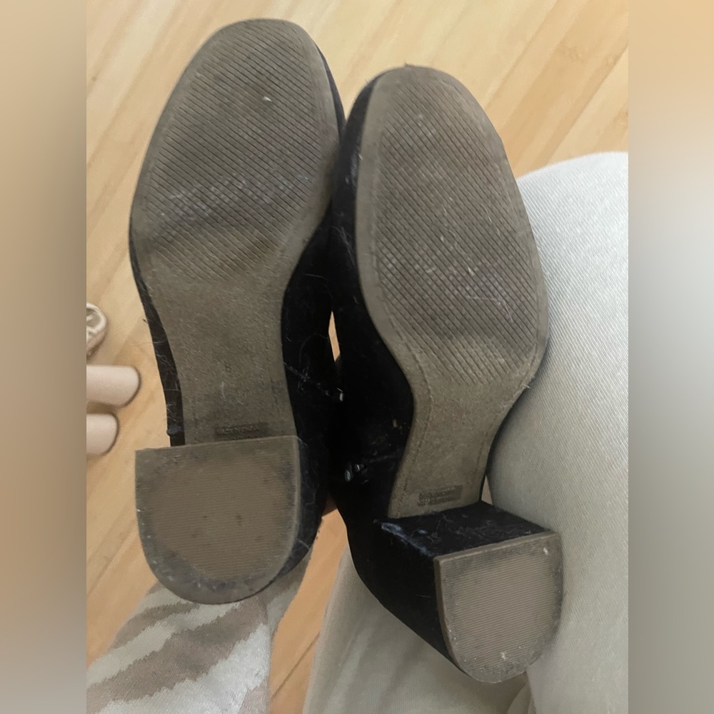 Velvet booties - Picture 4 of 4